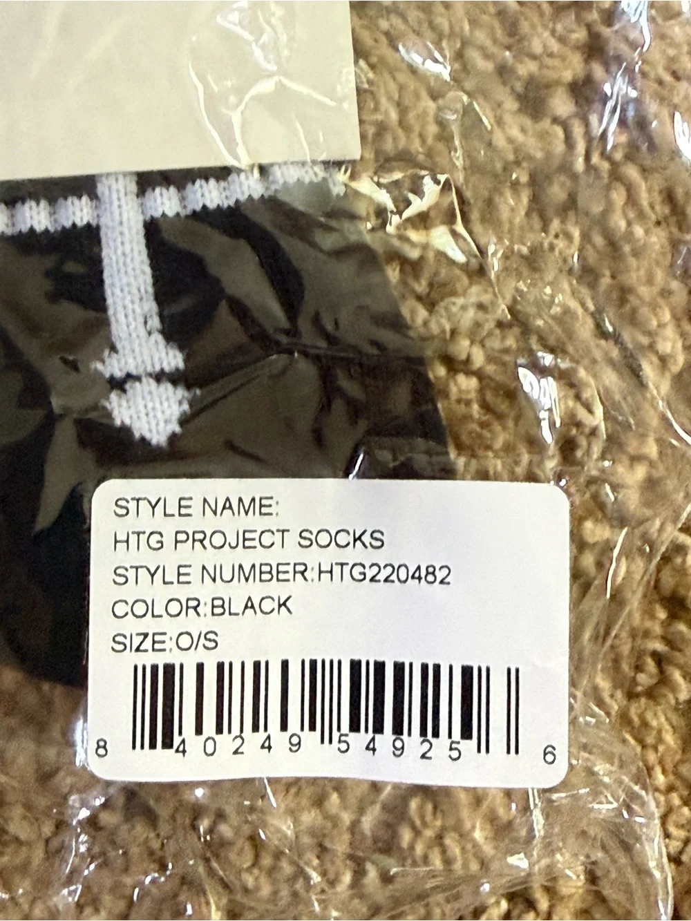 Honor The Gift Men’s Crew Socks - Sage Green & Black (2-Pack)